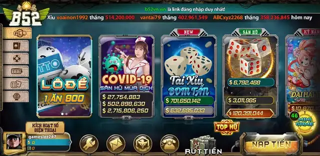 Nạp tiền vào tài khoản Betvn của bạn bằng thẻ game - Betvn